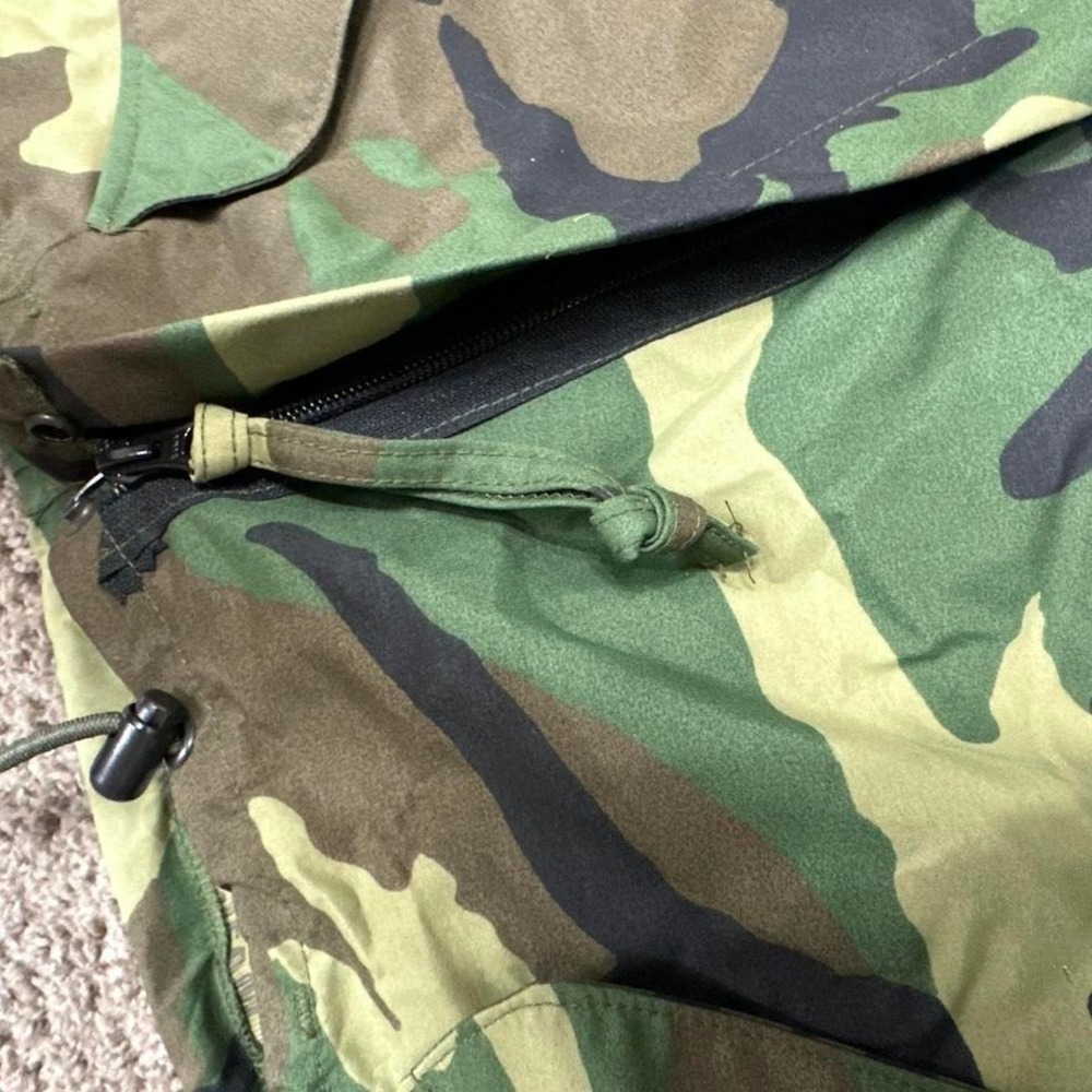 US Military Woodland Camo Extended Cold Weather Trouser Pants Large - Picture 3 of 8